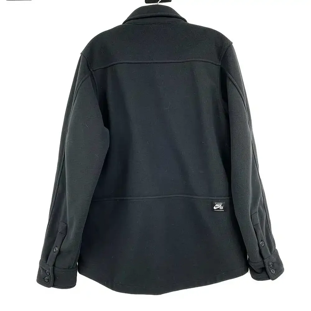Nike SB Black Fleece Shacket | Men’s Regular S Lightweight Bomber Jacket